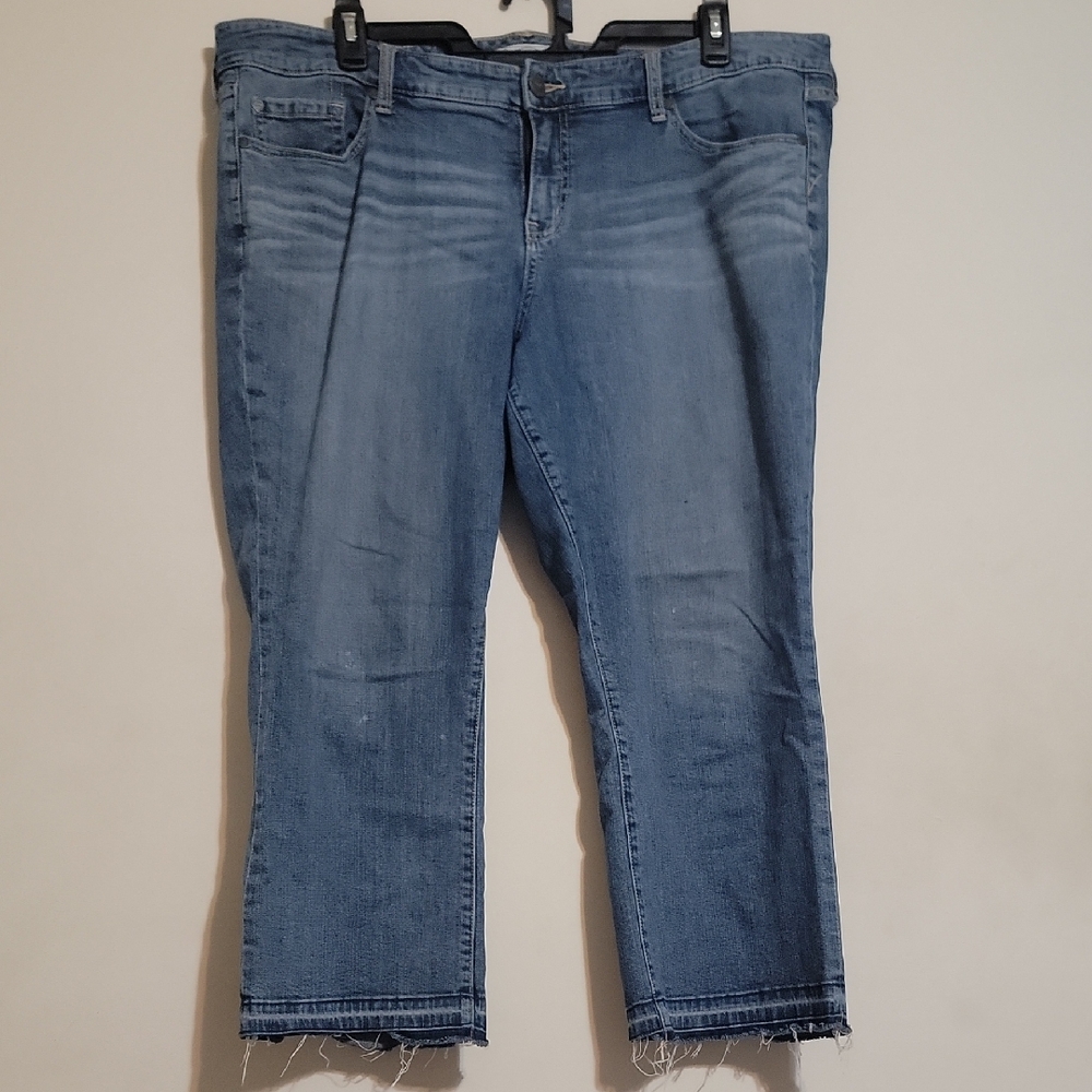 Torrid Crop Jeans